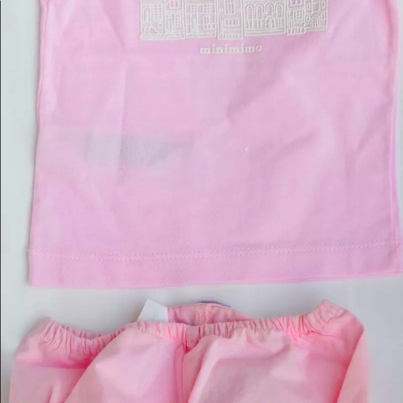 NWT Mini Mimo New Born Baby Girl Set Pink - Picture 3 of 5